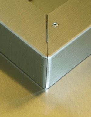 sheet metal parts can be joined by|sheet metal corner joints.